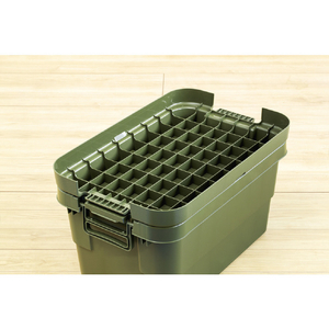 トラスコ トランクカーゴ フラット天板仕様 ２０Ｌ 黒 TRUSCO 道具箱“トランクカーゴ” フラット天板仕様 BLKCF-20-イメージ2