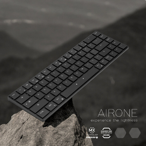 Mistel Barocco Mistel AIRONE (英語配列/ Cherry MX ULP - タクタイル) ブラック ML-MD68-U-TL/BK-イメージ2