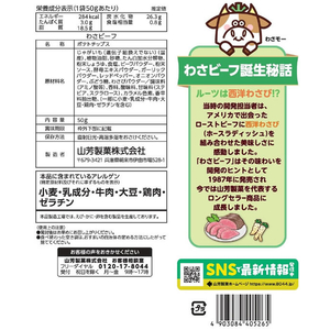 山芳製菓 ポテトチップス わさビーフ 50g FCB275K-イメージ2