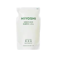 ミヨシ石鹸 無添加お肌のための洗濯用液体せっけん詰替1000mL F029147