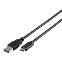 BUFFALO USB3．1 Gen1ケーブル(A to C) (2．0m) ブラック BSUAC31120BK