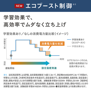 ダイキン 「工事代金別」 18畳 フィルター自動清掃 省エネハイパワーエアコン e angle select うるさらX Rシリーズ ATR56APE6-WS-イメージ15