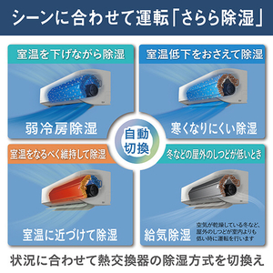 ダイキン 「工事代金別」 18畳 フィルター自動清掃 省エネハイパワーエアコン e angle select うるさらX Rシリーズ ATR56APE6-WS-イメージ19