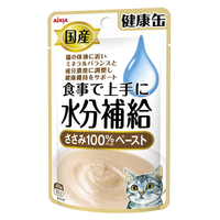 アイシア 国産 健康缶パウチ 水分補給 ささみペースト 40g ｹﾝｺｳPｽｲﾌﾞﾝﾎｷﾕｳｻｻﾐﾍﾟ-ｽﾄ40G