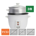 マクロス ライス&スチームクッカー ララクック ホワイト MEK-76