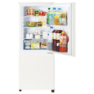 三菱 【右開き】146L 2ドア冷蔵庫 マットホワイト MR-P15M-W-イメージ3