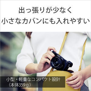 SONY ミラーレス一眼カメラ α ブラック ILCE-6400XB-イメージ10