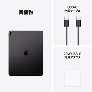 Apple 13インチiPad Pro Wi-Fiモデル 2TB(Nano-textureガラス搭載) 13インチiPad Pro Wi-Fiモデル スペースブラック MDYV4J/A-イメージ9