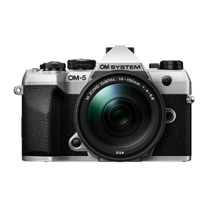 OM SYSTEM デジタル一眼カメラ・14-150mm IIキット OM-5 Mark II シルバー OM-5MARKII14-150MMKITSLV-イメージ1