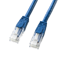 サンワサプライ つめ折れ防止カテゴリ6LANケーブル(50m) ブルー KB-T6TS-50BLN