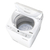 SHARP 6．0kg全自動洗濯機 シルバー系 ES-GE6J-S-イメージ3