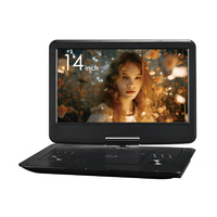 グリーンハウス 14型 ポータブルブルーレイディスクプレーヤー ブラック GH-PBD14B-BK