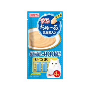 いなば CIAO ちゅーる 乳酸菌入りかつお 14g×4P F032687-SC-232-イメージ1