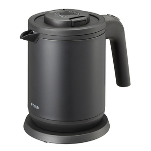 タイガー 蒸気レス電気ケトル<6SAFE+>(0．8L) マットブラック PCK-A081KM-イメージ1