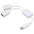 ルートアール USB2．0 Type-C OTGケーブル(2ポート・18cm) ホワイト RC-OTG2TCW-イメージ1