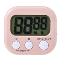 エルパ 大きくて見やすいキッチンタイマー ピンク TIM-01(PK)