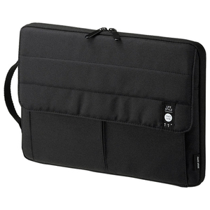 サンワサプライ カジュアルPCインナーケース(11．6型ワイド) ブラック IN-CA11BK-イメージ1
