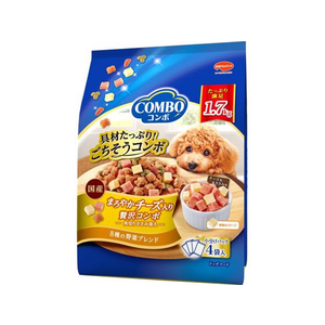 日本ペットフード コンボ ドッグ まろやかチーズ入り 1.7kg FC176RK-イメージ1