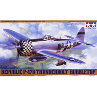 タミヤ 1/48 傑作機シリーズ No．90 リパブリック P-47D サンダーボルト“バブルトップ” T48ﾋ90P47DBN