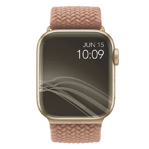 ＵＮＩＱ Apple Watch 38/40/41mm用BRAIDED STRAP UNIQ ASPEN GRAPEFRUIT PINK UNIQ-40MM-ASPPNK-イメージ2