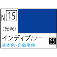 GSIクレオス アクリジョン インディブルー 光沢【N15】 ｱｸﾘｼﾞﾖﾝN15ｲﾝﾃﾞｲﾌﾞﾙ-N