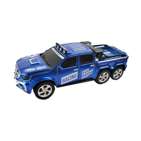 ハピネット ミニカーR/C 6ホイールブルー ﾐﾆｶ-RC6ﾎｲ-ﾙﾌﾞﾙ-