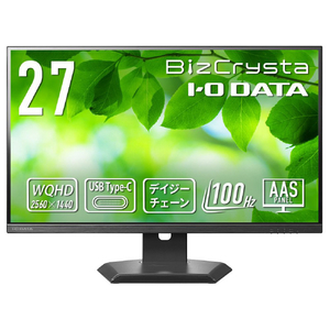 I・Oデータ 27型液晶ディスプレイ BizCrysta LCD-CQ271SA-FX-イメージ1