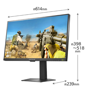 I・Oデータ Mini LED採用 4K180Hz広色域27型ゲーミングモニター GigaCrysta LCD-GDU271JLAQD-イメージ2