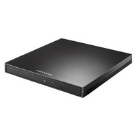 I・Oデータ USB A対応 ACアダプター添付・編集・再生・保存ソフト付きポータブルDVDドライブ ブラック DVRP-UB8H