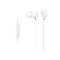 SONY 密閉型インナーイヤーヘッドホン ホワイト MDR-EX15APW