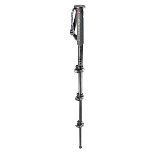 Ｍａｎｆｒｏｔｔｏ カーボンファイバー 一脚　4段 XPRO monopod+ 黒 MPMXPROC4-イメージ1