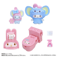 バンダイ ぷちとも Sanrio characters マイメロディのトイレ ｻﾝﾘｵﾌﾟﾁﾄﾓﾏｲﾒﾛﾃﾞｲﾉﾄｲﾚ