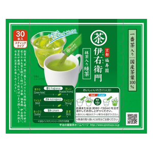 宇治の露製茶 伊右衛門 抹茶入りインスタント緑茶スティック F380075-イメージ3