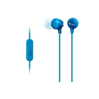 SONY 密閉型インナーイヤーヘッドホン ブルー MDR-EX15APLI