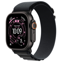 Apple Apple Watch Ultra 3(GPS + Cellularモデル)- 49mm Apple Watch Ultra 3 ブラックチタニウムケースとブラックアルパインループ - M MF0V4J/A
