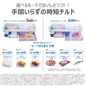 東芝 【フレンチドア】643L 6ドア 冷凍冷蔵庫 VEGETA フロストホワイト GR-A640XFS(TW)-イメージ10