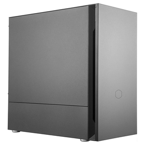 クーラーマスター ミニタワー型PCケース スチールサイドパネル Silencio S400 MCS-S400-KN5N-S00-イメージ1