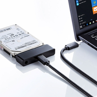 サンワサプライ SATA-USB3．1 Gen2変換ケーブル USB-CVIDE7
