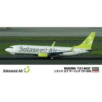 ハセガワ 1/200 ソラシド エア ボーイング 737-800 40ｿﾗｼﾄﾞｴｱB737-800