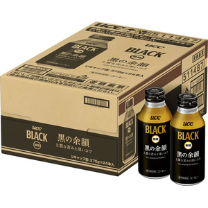 UCC UCC BLACK無糖 黒の余韻 375g×24本 FCK758A-511487-イメージ2