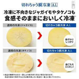 三菱 【フレンチドア】495L 6ドアノンフロン冷蔵庫 JWシリーズ 中だけひろびろ大容量 JWシリーズ ロイヤルウッド MR-JW50N-M-イメージ11