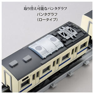 タカラトミー プラレール リアルクラス 415系近郊電車(JR東日本・白電) ホワイト PLAﾘｱﾙｸﾗｽ415ｹｲｷﾝｺｳﾃﾞﾝｼﾔ-イメージ6