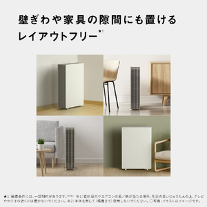 パナソニック 空気清浄機 ホワイト F-PX70C-W-イメージ7
