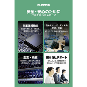 エレコム 半固体モバイルバッテリー(10000mAh/35W) ホワイト DE-C86-10000WH-イメージ12