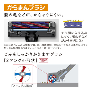 日立 サイクロン式コードレススティッククリーナー パワーブーストサイクロン サテンブラック PV-BH900SM K-イメージ13