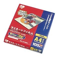 アイリスオーヤマ ラミネートフィルム(A4サイズ/100枚入) LZ-5A4100