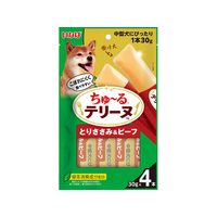 いなば ちゅーるテリーヌ 中型犬用 とりささみ&ビーフ 30g×4P FCJ082J