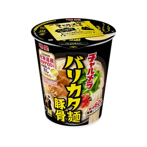 明星食品 チャルメラカップ バリカタ麺豚骨 66g FCE364A-イメージ1