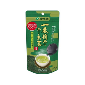 伊藤園 一番摘みのお～いお茶 ゆたかみどりブレンド70g FCG864V-イメージ1