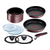 Ｔ－ｆａｌ インジニオ・ネオ IHマロンブラウン・アンリミテッド 9点セット FCB8108-L38591-イメージ1